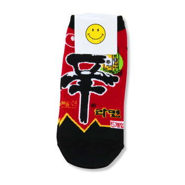 SEOUL_Shin Ramen Print Ankle Socks_Cosmetic World